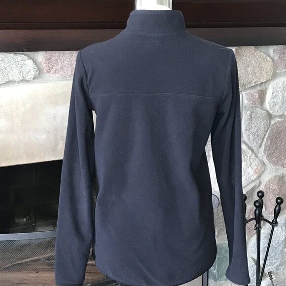 'The North Face' Black Light Weight Quarter Zip Pullover Sweater - Size Small - Picture 2 of 5